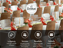 Tablet Screenshot of drelux.com